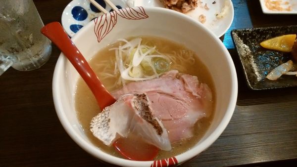 「【居酒屋あす花限定】真鯛の潮そば」@麺処 あす花の写真