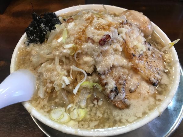 「潤次郎ラーメン(大油)+味玉サービス券　870円」@らーめん潤 亀戸店の写真