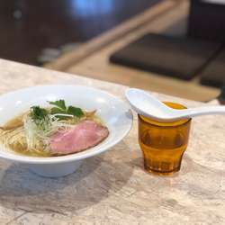 焼きアゴと真鯛の塩そば