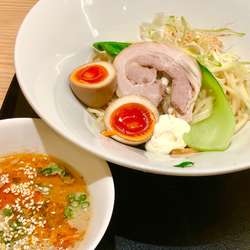 渡り蟹の坦々つけ麺990円