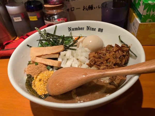 「油そば」@麺Dining Number Nine 09の写真