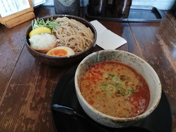 「辛味噌つけ麺」@麺心 よし田の写真