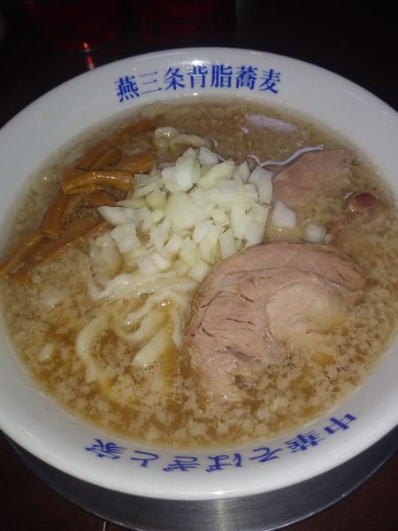 「背脂煮干しそば」@燕三条中華そば ぎと家 武里本店の写真