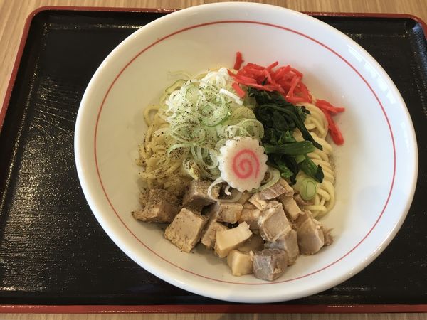 「油そば(600¥)」@日立中華そば むじゃき食堂の写真