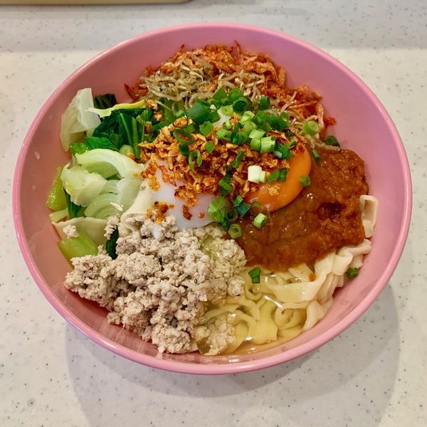 メガ盛り手揉み&ちぎりW麺