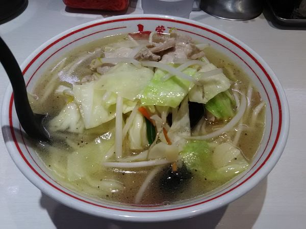 「塩タンメン大盛り」@蒙古タンメン中本 橋本店の写真