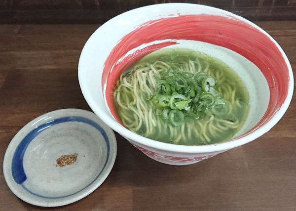 「【ラーマガ限定】NAKED(東京しゃもデトックスかけらぁめん)」@4代目松屋食堂の写真