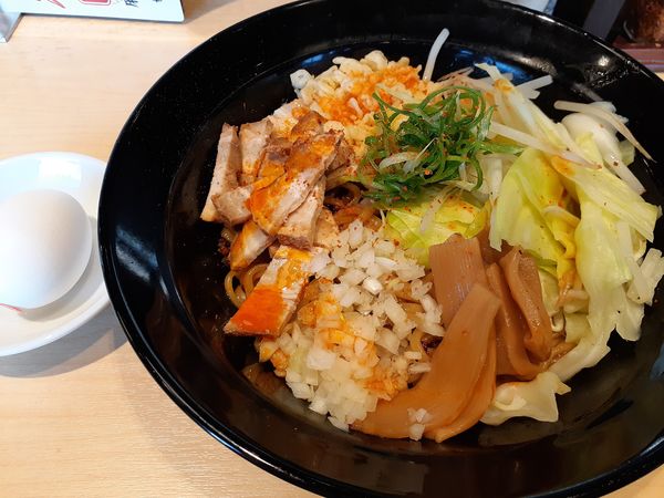 「麻辣まぜそば」@伝丸 天王町店の写真