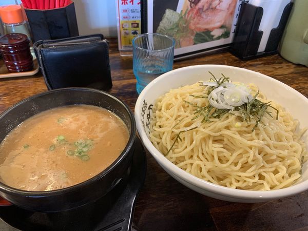 「魚介豚骨つけめん　3玉」@らーめん神月の写真