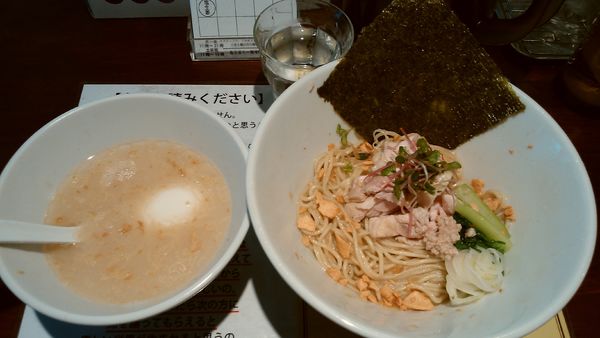 「【限定】鶏の油そば(スタンプ１０個で無料)」@塩生姜らー麺専門店MANNISHの写真