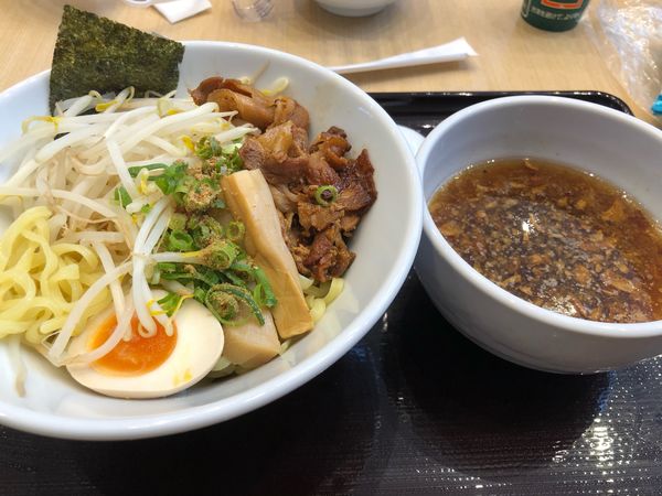 「海老香るえびつけ麺900円」@らーめんたいざん 海老名SA店の写真
