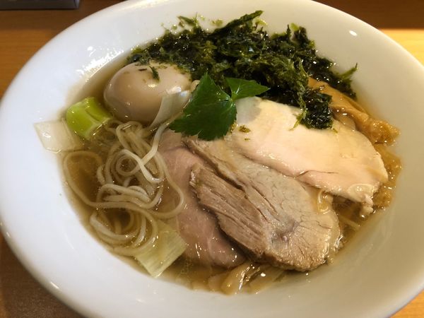 「特製煮干しそば1030円」@中華蕎麦 龍馬の写真