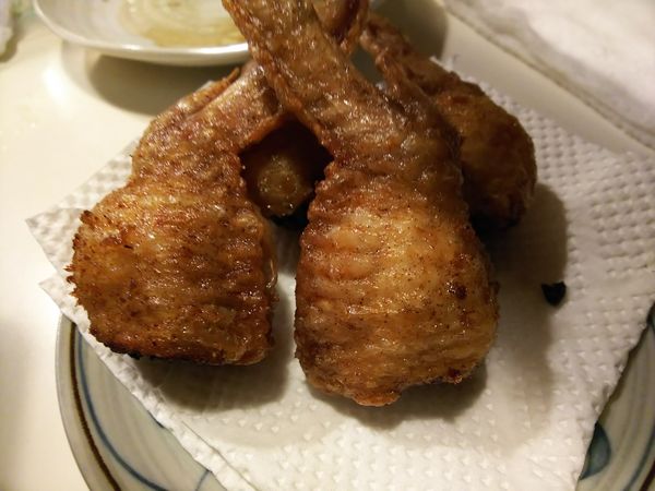 「手羽ぎょうざ」@青葉横丁 おおむらの写真