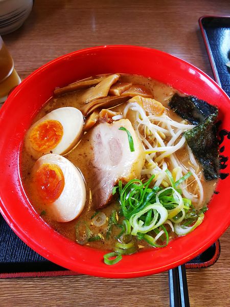 「ごくうま濃厚豚骨」@らーめん龍風 人吉店の写真