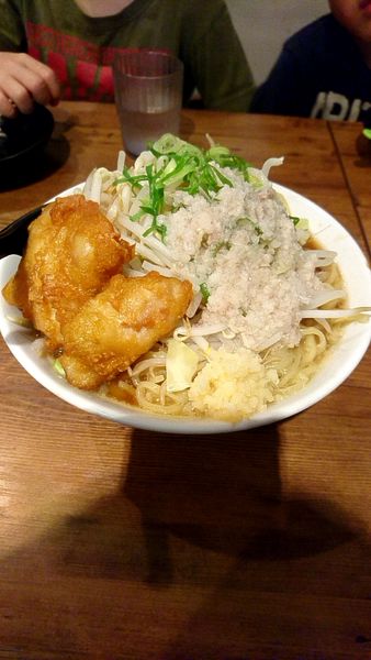 「銀二郎850円大盛100円」@麺屋 美風 戸越銀座店の写真
