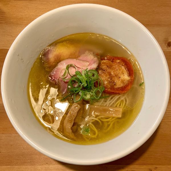 「塩そば (750円)」@中華そば かなでの写真