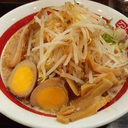 もやし味玉らーめん