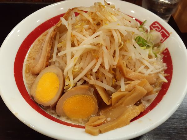 「もやし味玉らーめん」@千石自慢ラーメン 西巣鴨店の写真