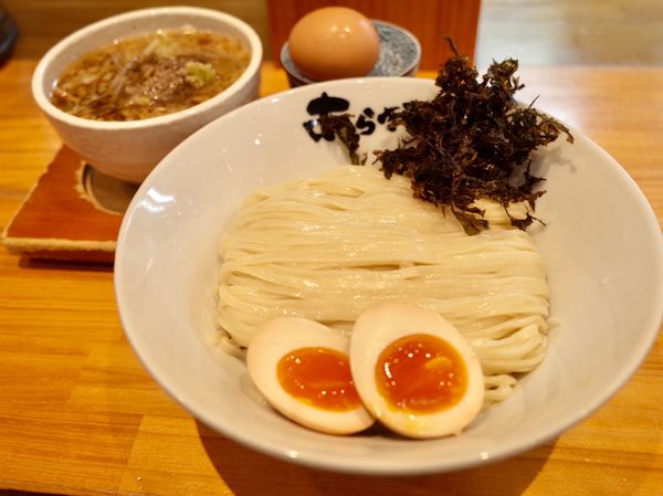 「コショーヤサイつけ麺 得…1020円‬」@ニボチャチャ！！ラーメン あらき軒の写真