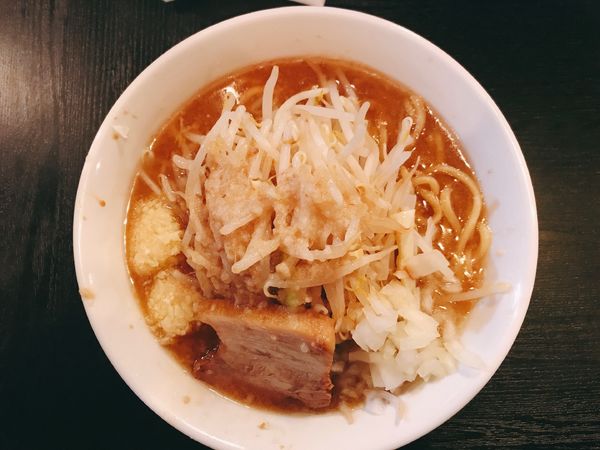 「らーめん(ニンニク・アブラ増し)」@らーめん まる氣の写真