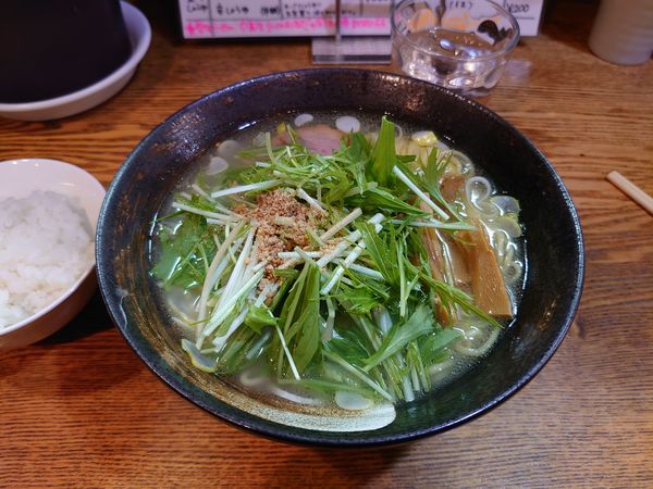 「限定ペトペト鳥白湯 白醤油仕立て」@麺ごころ 佑庵の写真