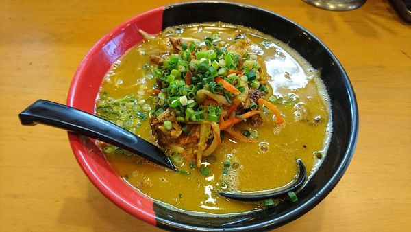 「【数量限定】鶏白湯 スパイシーカレー麺 Ver.3+叉焼」@麺場 鶏源 TORIGEN 黄金町店の写真