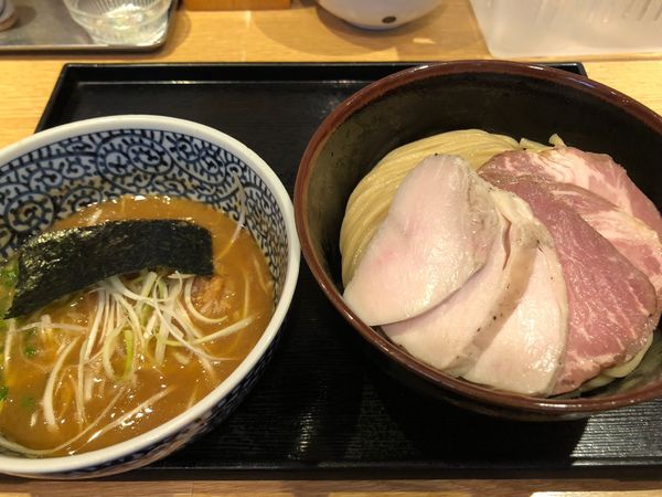 「チャーシュー濃厚魚介つけ麺」@麺屋 一燈の写真