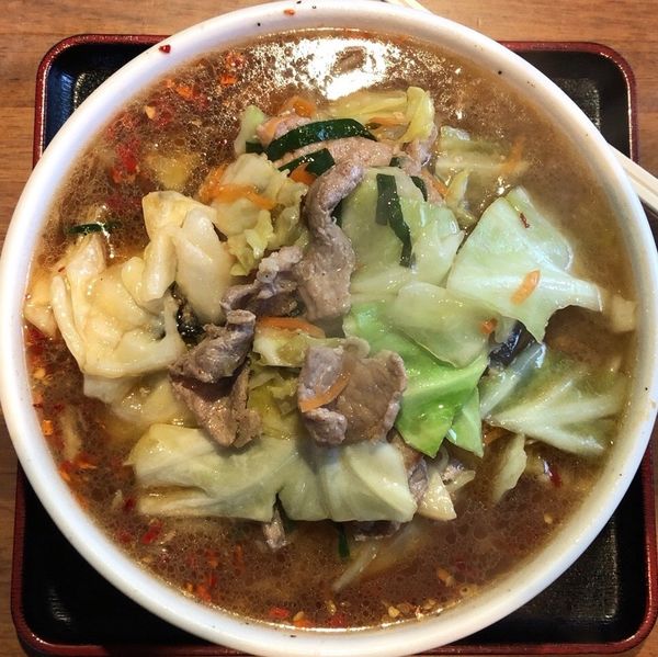 「ファイト一発ラーメン」@一発ラーメン はしご屋 高崎店の写真