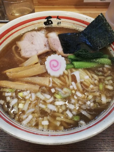 「らーめん（中）」@人形町 兎屋の写真