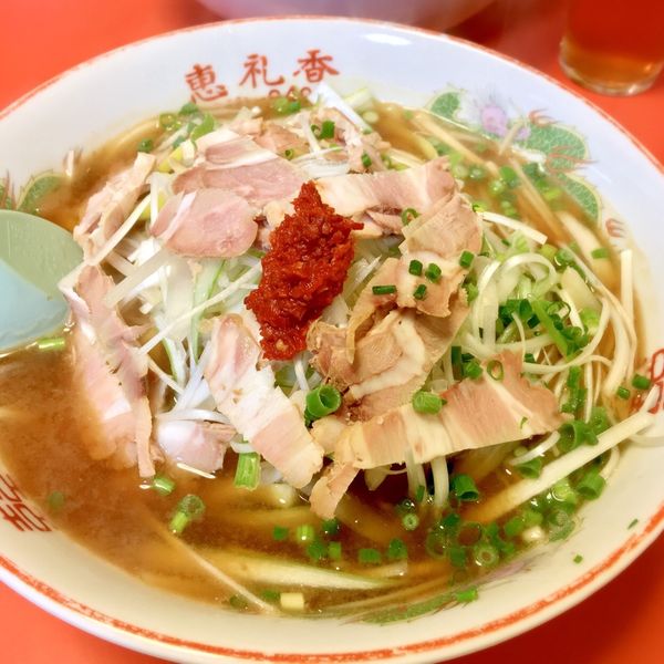 「ねぎラーメンの大盛り。¥780。」@恵礼香の写真