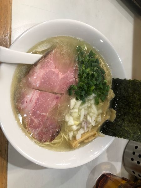 「煮干しらーめん」@麺屋 扇 SENの写真