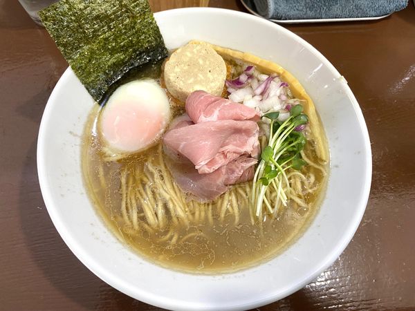 「限定『こってり煮干蟹バター🦀』」@中華そば うお青の写真