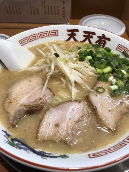 「らーめん」@らーめん天天有 神田の写真