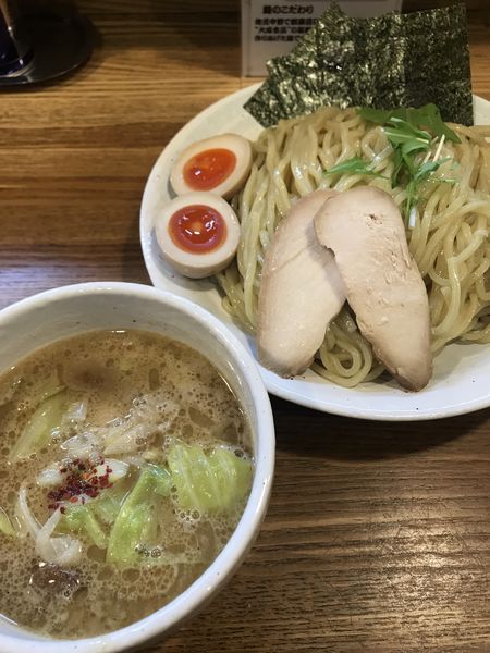「特製鶏つけ、大」@上海麺館の写真