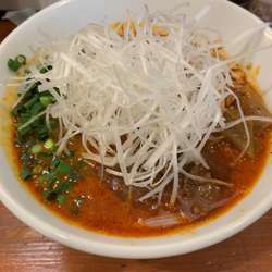 ネギ坦々麺