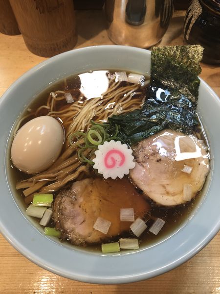 「味玉中華そば850円」@我的中華そば 机上の空論。の写真