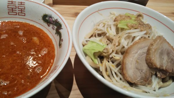 「つけ麺」@眞久中の写真