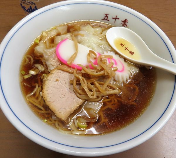「ワンタンメン（600円）」@中華料理 五十番の写真
