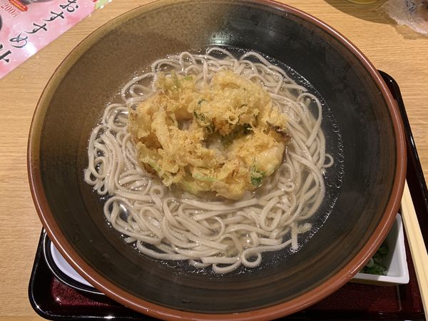 「北海道鱈だしそば 880+tax」@和食レストラン とんでん 狭山ケ丘店の写真