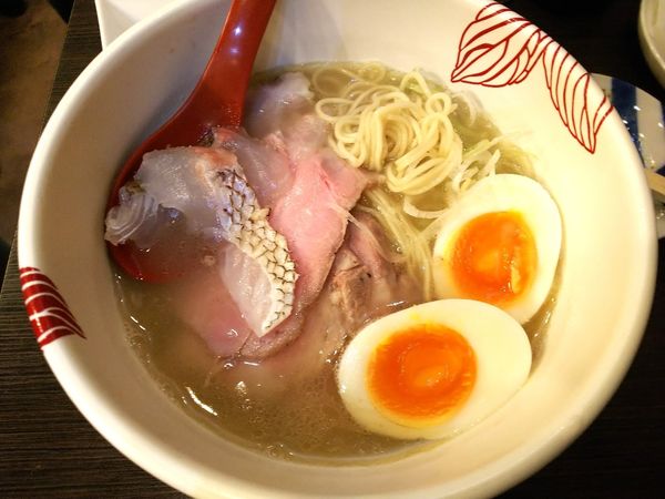 「【限定】真鯛の潮そば　飲み放題付きコース内（5000円）」@麺処 あす花の写真