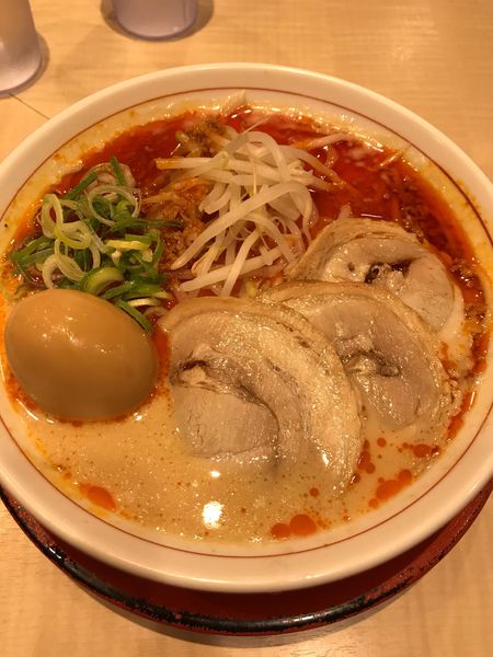 「豚玉ラーメン」@替玉千里眼 志木店の写真