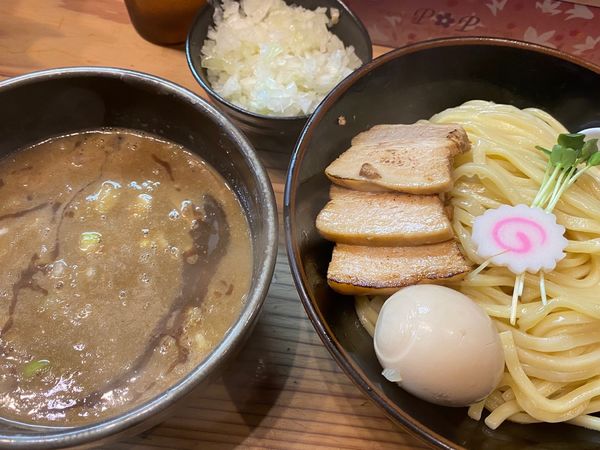 「特製つけ麺」@銀座 朧月の写真