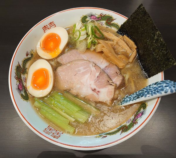 「味玉醤油(850円)」@中華麺きなりの写真