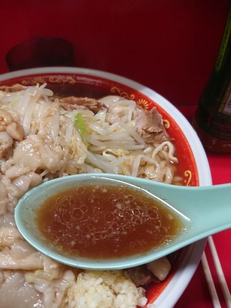 「大豚 かたかた」@ラーメン二郎 上野毛店の写真