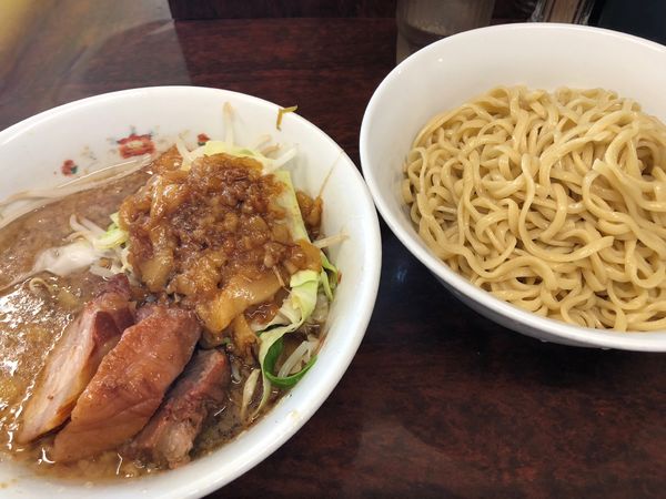 「ぶたつけ麺」@ラーメン二郎 めじろ台店の写真