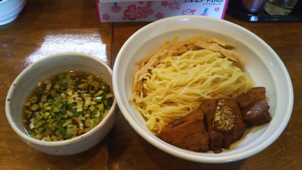 「【期間限定】 清湯つけそば  大盛」@はりけんラーメンの写真