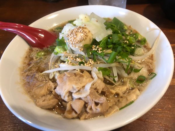 「らーめん鮭醤油」@らーめん ふじもとの写真