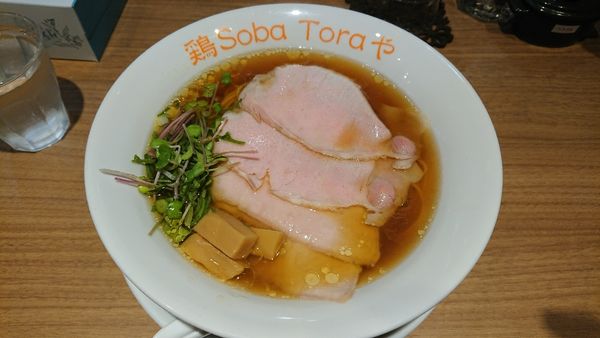 「旨味鶏soba醤油 700」@鶏Soba Toraやの写真