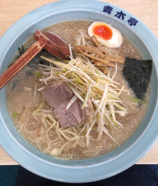 「ネギラーメン」@ラーメン青木亭 せんげん台店の写真