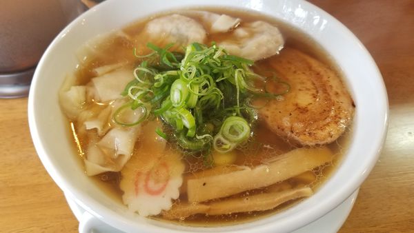 「五目ワンタン麺」@中華そば 福久の写真